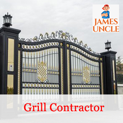 Grill Contractor Mr. Nimai Rana in Harishpur